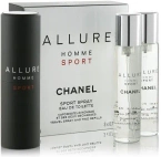 Chanel Allure Homme Sport 60ml (3x20ml) woda toaletowa [M]